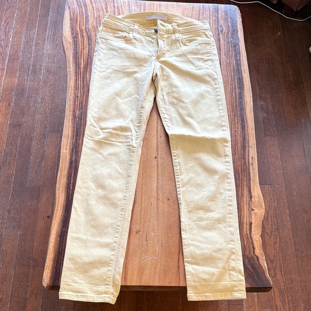 Joe's Jeans Women's Skinny Jeans in light yellow